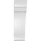 Ekena Millwork 4-in. W x 6-in. D x 14-in. H Olympic Architectural Grade PVC Knee Brace BRCP04X06X14OLY - alternate 5